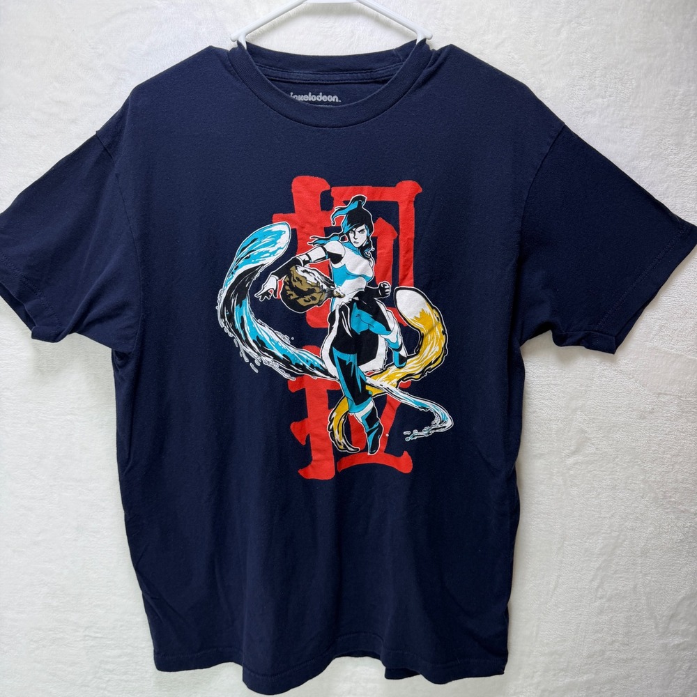 Nickelodeon Unisex‎ Navy Blue Short Sleeve Super Hero Graphic T-Shirt